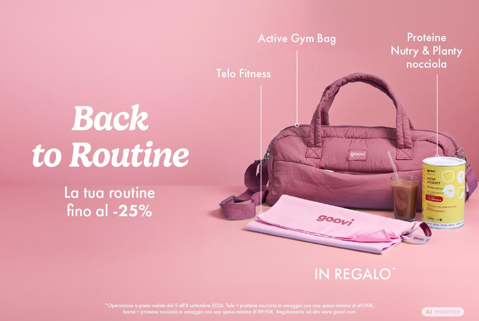 BACK TO ROUTINE