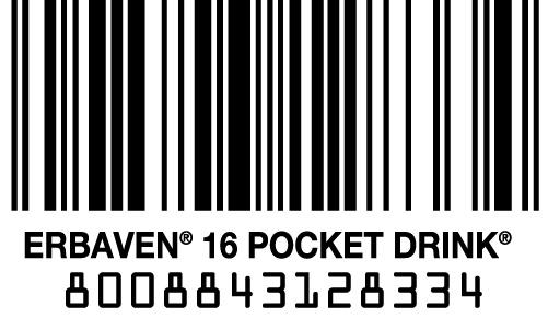 Barcode Erbaven pocket drink