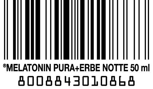 Barcode Melatonin Pura gocce con Erbe della Notte