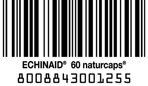 Barcode Echinaid 60 naturcaps