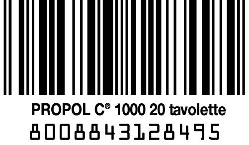 Barcode Propolaid C 1000