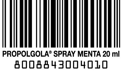 Barcode Propolaid Spray Gola analcolico Menta