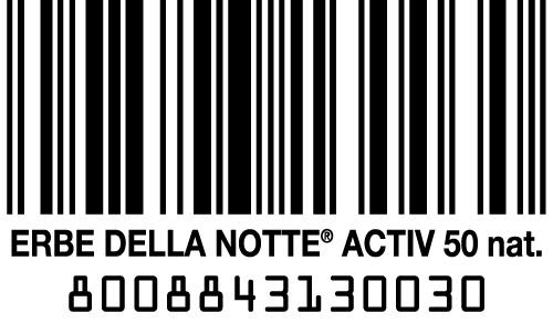 Barcode Erbe della Notte Activ