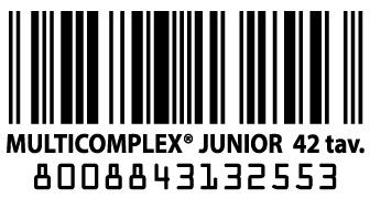 Barcode Multicomplex Junior
