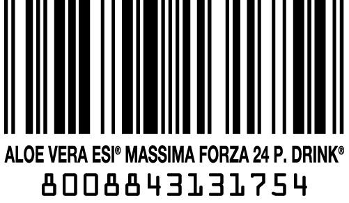 Barcode Aloe Vera Succo + Forte