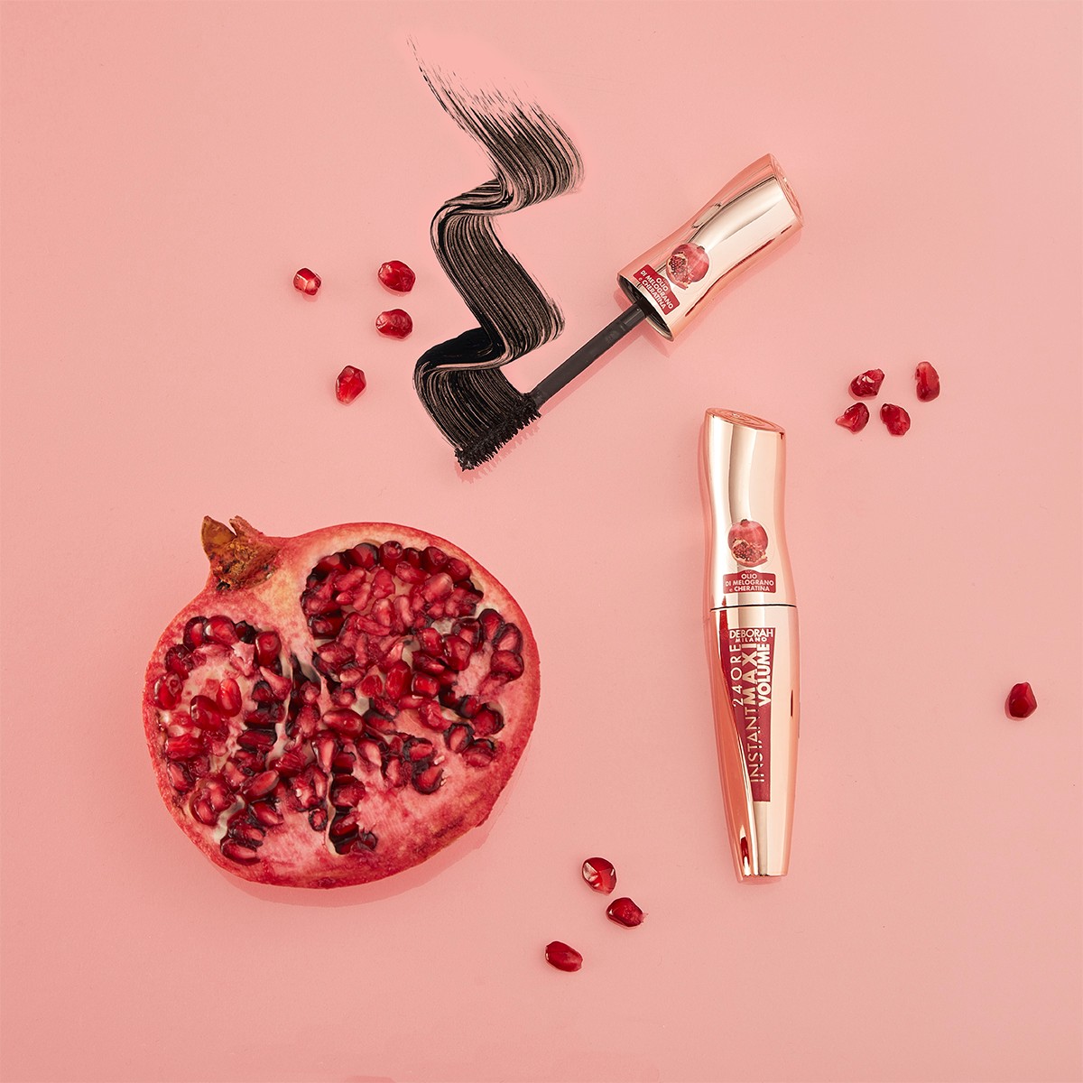 Mascara 24Ore Instant Maxi Volume Con Olio Di Melograno — immagine 1