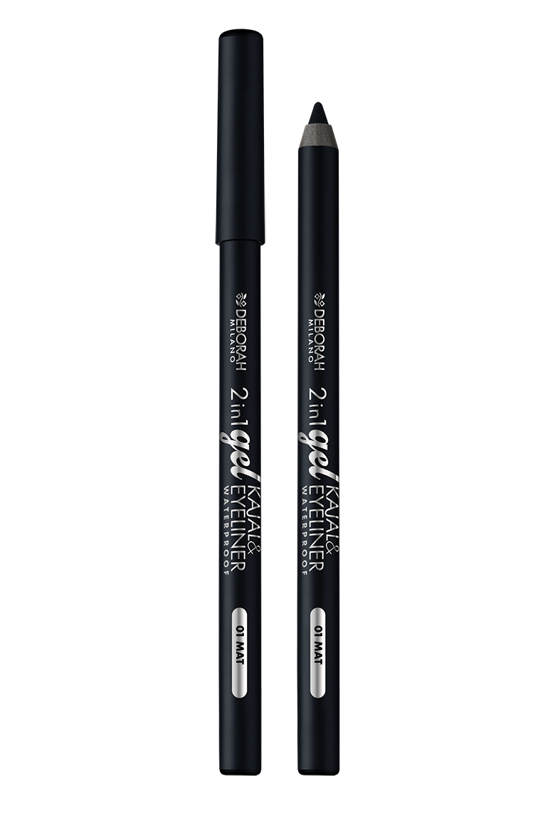 Matita 2 In 1 Gel Eyeliner&Kajal Mat