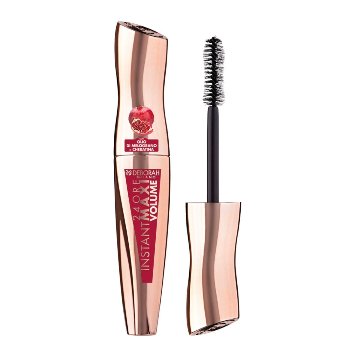 Mascara 24Ore Instant Maxi Volume Con Olio Di Melograno