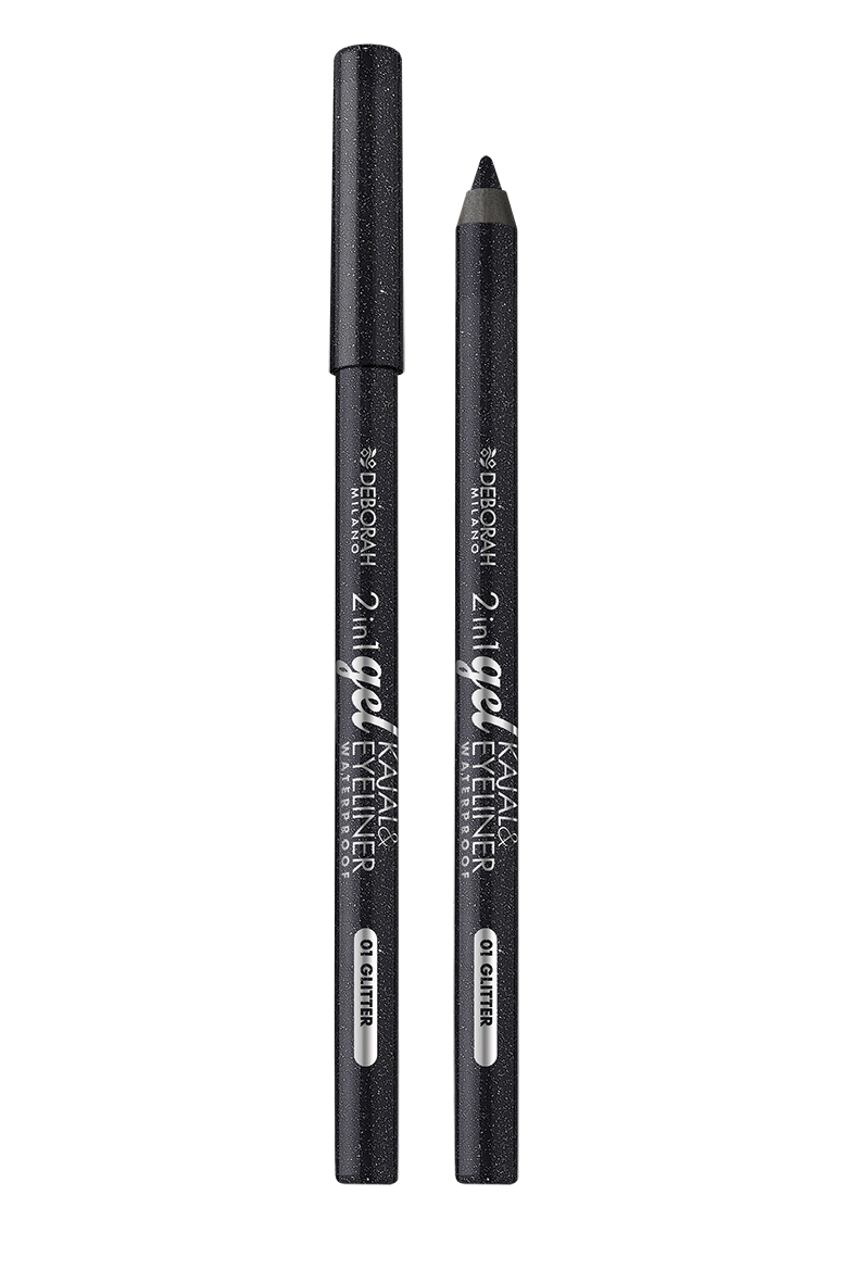 Matita 2 In 1 Gel Eyeliner & Kajal Glitter — immagine 5